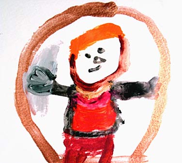 Boy in Circle